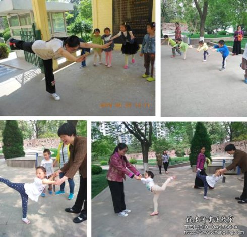 老師們多才多藝，在游戲中教導我們各種充滿趣味的本領，今天我們領略了一番鍛煉身體平衡的運動，看看我們是不是很像即將展翅飛翔的小天鵝。