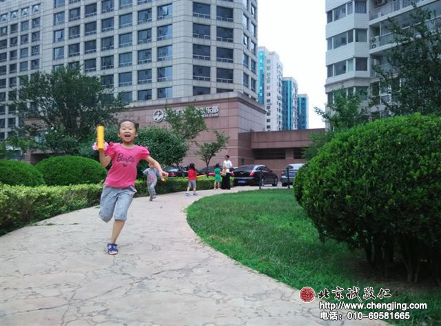 跑呀跑，我的身體長高了，變結實了，心情更舒暢了