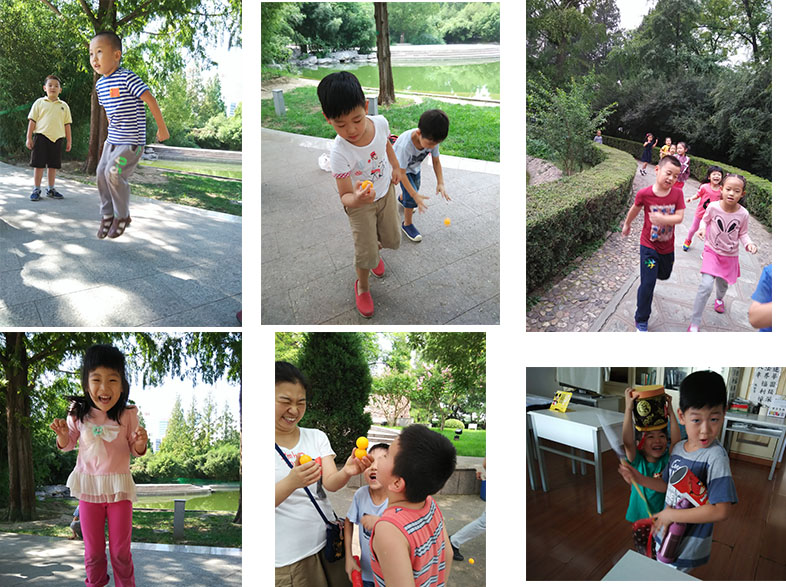 中午的運動游戲課是我們最期待的，老師總是如此善巧引導(dǎo)我們，在游戲中學(xué)習(xí)遵守游戲規(guī)則，學(xué)習(xí)與同伴們合作和諧相處，學(xué)習(xí)著如何提升我們的耐力，在歡快游戲中，我們的身體還得到了鍛煉 