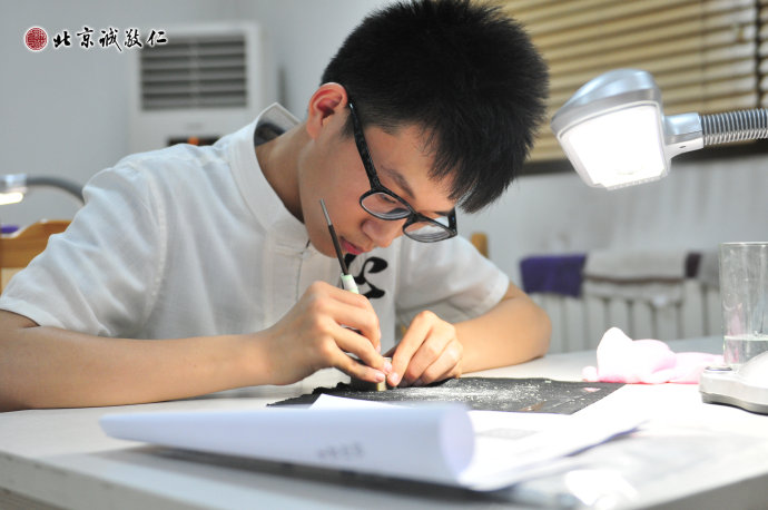 學員專注習練基本技法