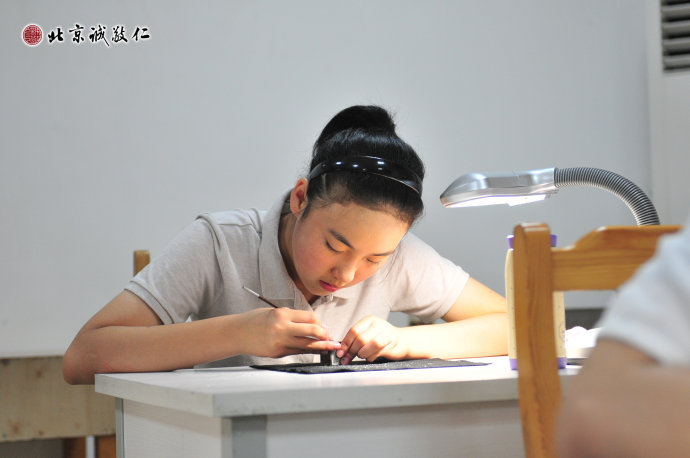 學員專注習練基本技法