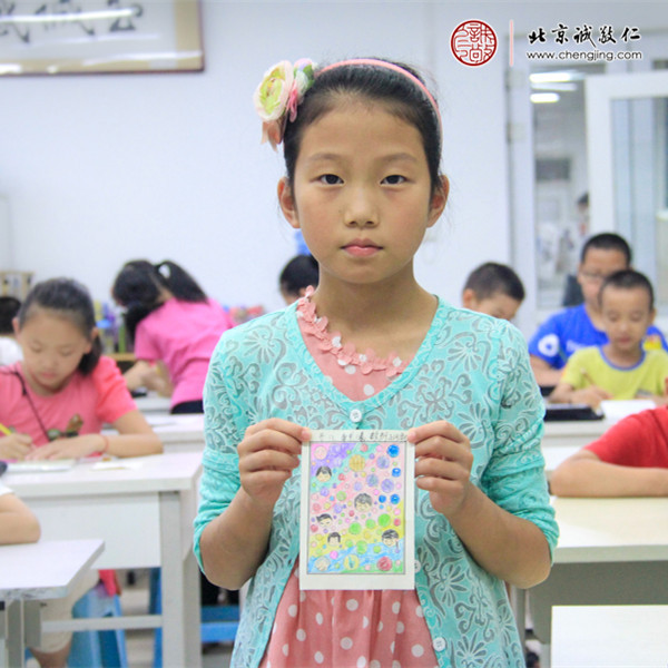 少兒班硬筆曲線習作展示