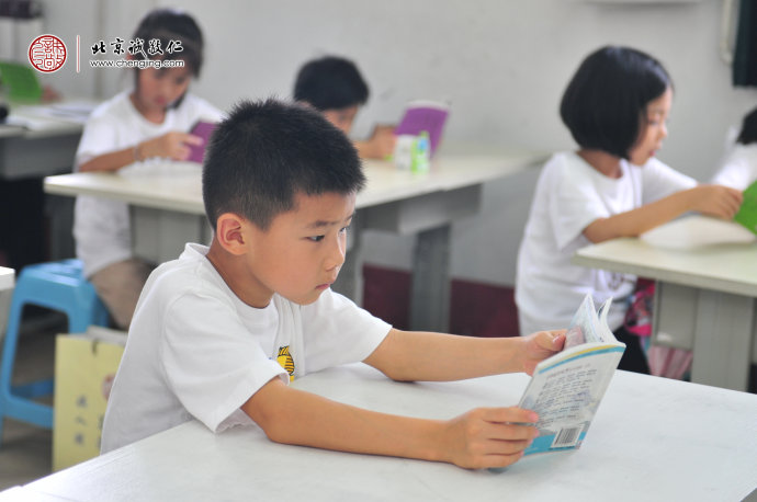 小學員被德育故事的精彩內容吸引