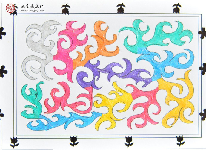 

學員展示人生曲線習作