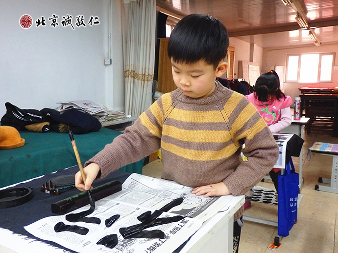 來自北京的小學員李同學，