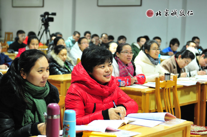 學員認真聽講，洋溢收獲的喜悅。