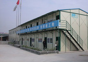 彩鋼活動(dòng)房高清圖鑒 河北文安興華活動(dòng)板房廠的建筑裝飾材料解析