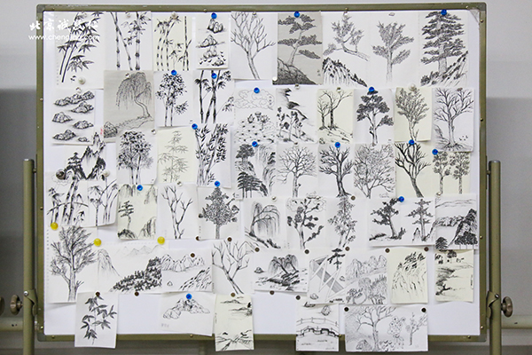 硬筆國畫公益課