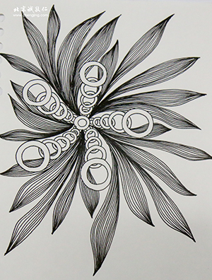 硬筆國畫公益課