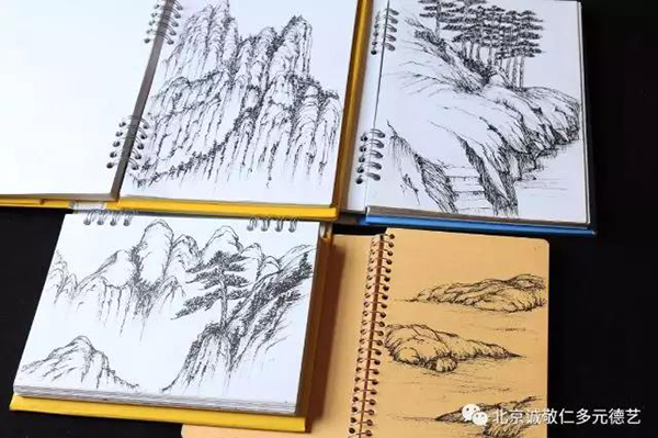 硬筆國畫公益課